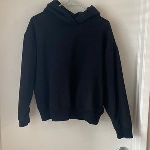 A New Day Black Cropped Hoodie XL